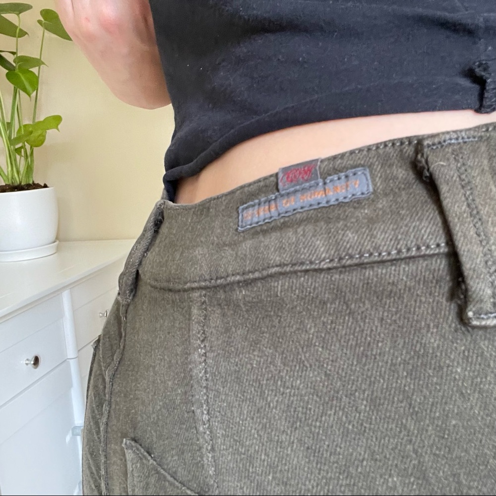 Citizens Of Humanity Hunter Green Stretch Cargo Jeans - Picture 8 of 12